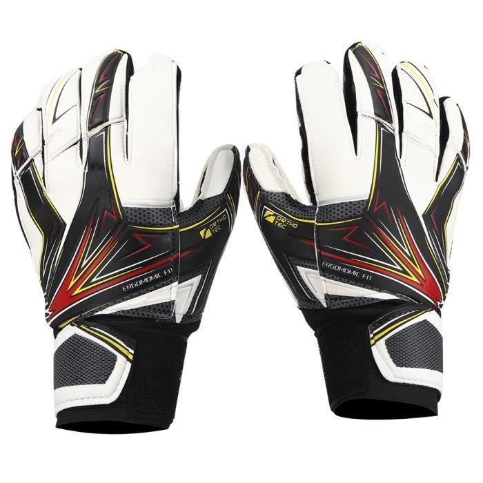 Une paire de gants de gardien de but de football pour enfants en