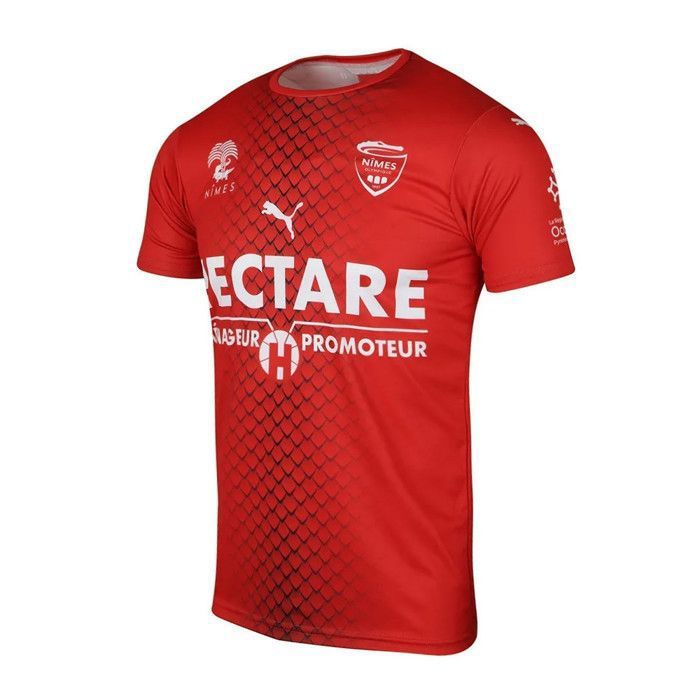 Maillot Nîmes Domicile 2019/20 Junior 100 % Polyester