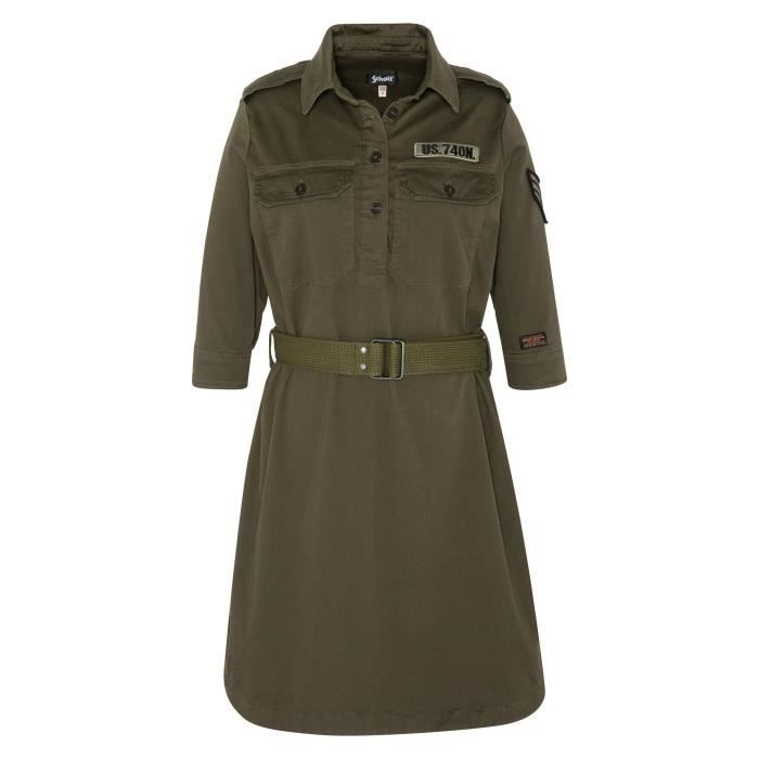 Robe style militaire outlet