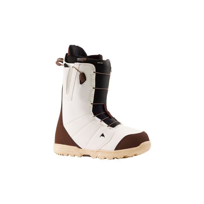 Boots De Snowboard Burton Moto White Homme Cdiscount Sport