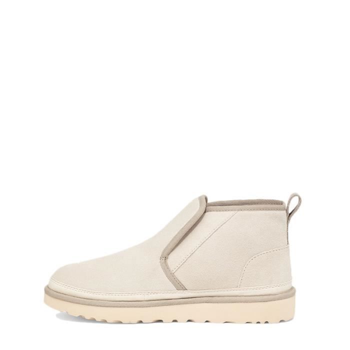 Boots UGG NEUMEL MINIMAL Ref. 1126691 WHCP. Couleur Blanc. Details. Tige en daim. Godet elastique languette a l arriere. Blanc Cdiscount Chaussures