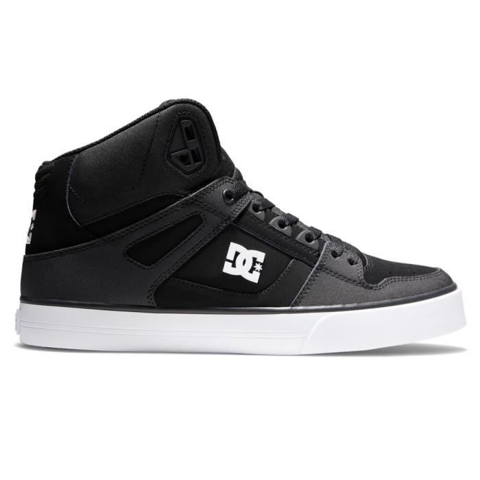 Chaussures montantes pour homme DC Shoes Pure wc adys400043 - Noir - Lacets - Textile - Plat