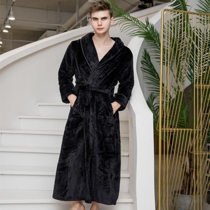 Peignoir homme col chale hotsell