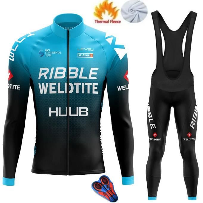 Bioracer Maillot Vélo Manches Longues Homme - Epic - misty nautica
