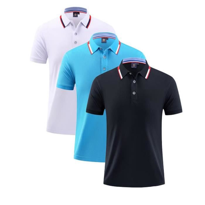 Importé - Polo Homme Manches Courtes Décontracté En Coton
