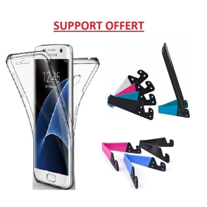 Herbests Compatible avec Samsung Galaxy S9 Plus Coque Crystal Clear Etui Silicone Peint Ultra Mince Souple TPU Transparente Housse T/él/éphones Portables S/érie de Fleurs Case Cover,Bleu Rose