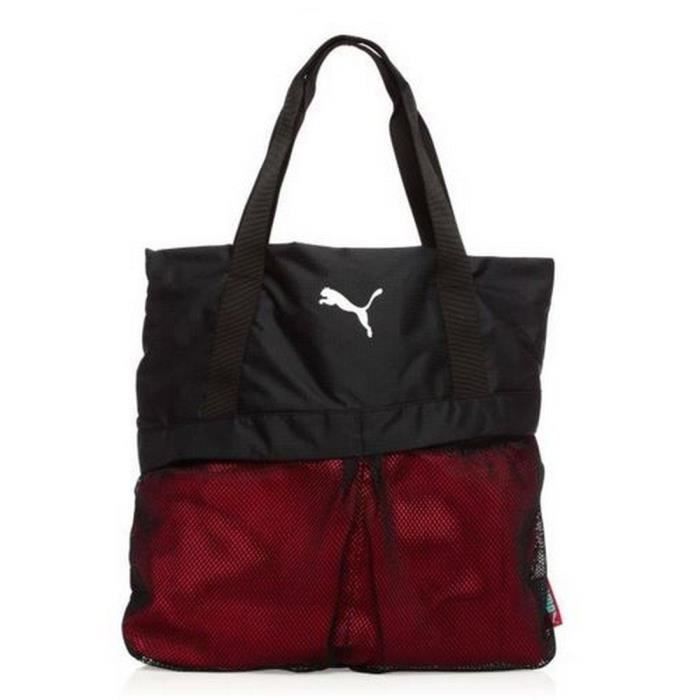 Sac de sport Femme Puma noir et Fuschia