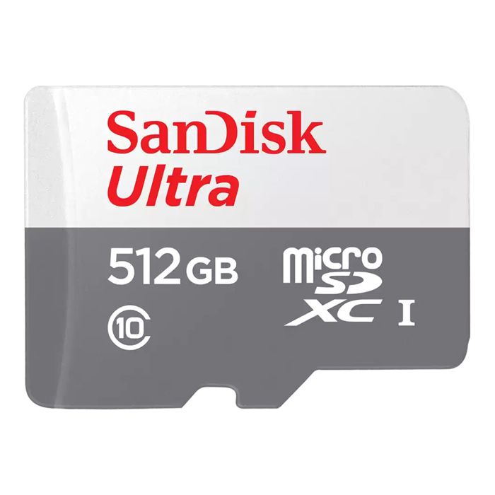 Carte Micro SD - SanDisk - SDSQUNR - 512 Go - UHS-I - Classe 10 - MicroSDXC