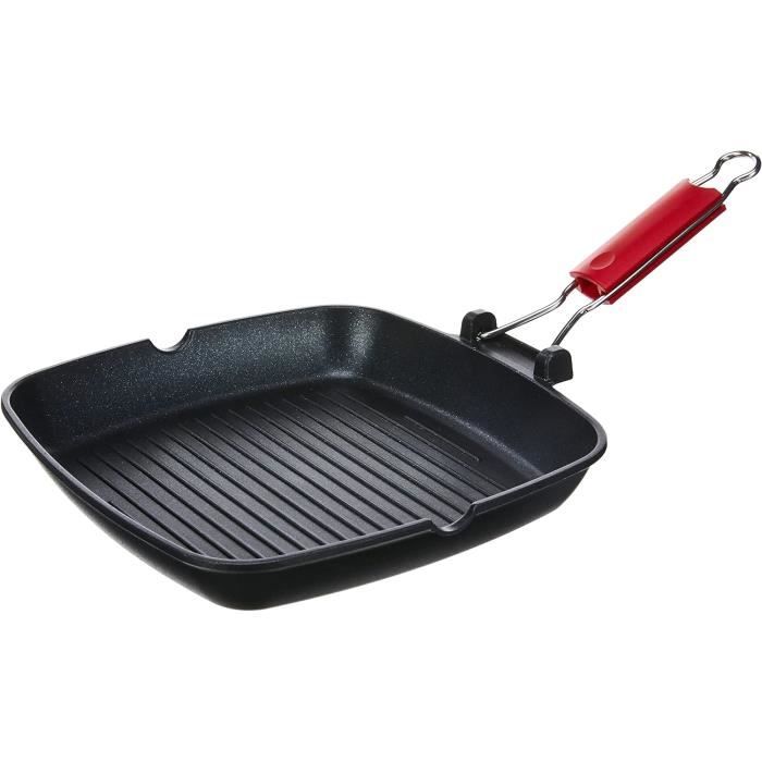 Grillette Energy Céramique 28 Cm – Fonte D'aluminium – Compatible Induction – Sans PFAS