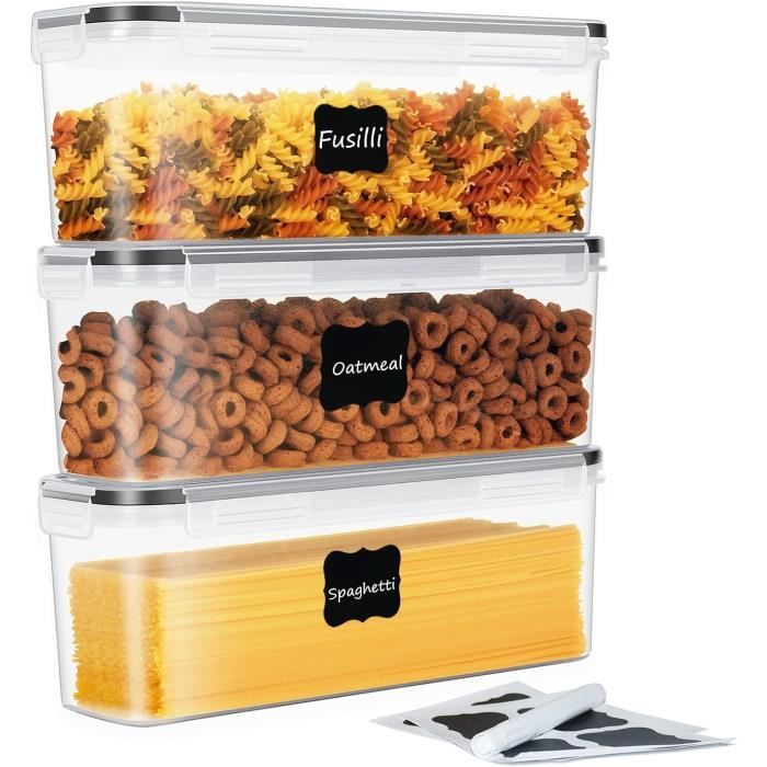 Boîtes de conservation alimentaire 12 L – Set de 3 | Hermétique et Boîtes de conservation alimentaire 12 L – Set de 3 | Hermétique et