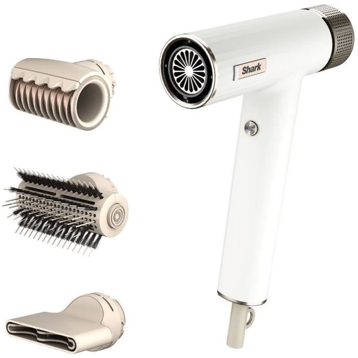 Sèche-Cheveux Shark SpeedStyle HD333EU – 1700W, 3 Accessoires, Technologie Ionique