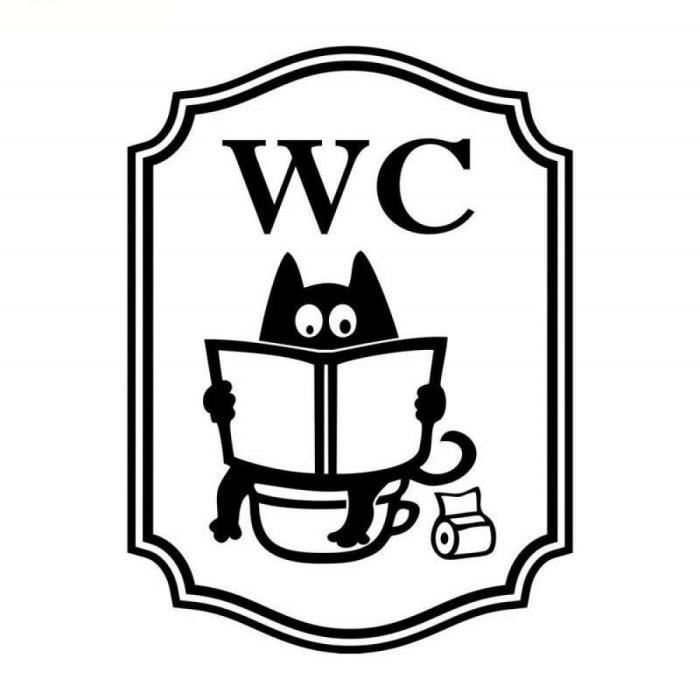 Affiche D Art Sticker Wc Drole Chat Toilette Signe Petits Objets Interieur Chambre Decoration De La Maison Achat Vente Stickers Cdiscount Affiche D Art Sticker Wc Drole Chat Toilette Signe Petits Objets Interieur Chambre Decoration De La Maison Achat Vente Stickers Cdiscount