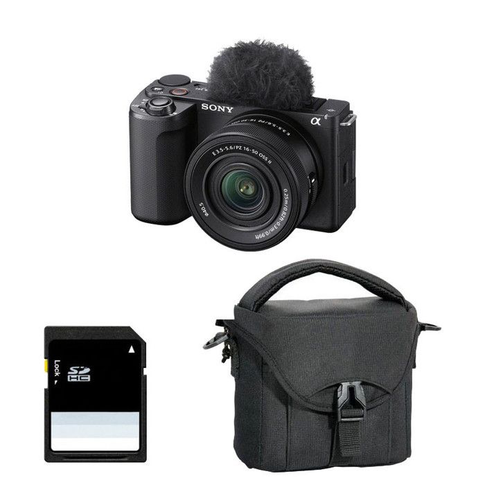SONY ALPHA ZV E10 II + 16 50 PZ II Garanti + Sac + SD 8 Go - vue 6