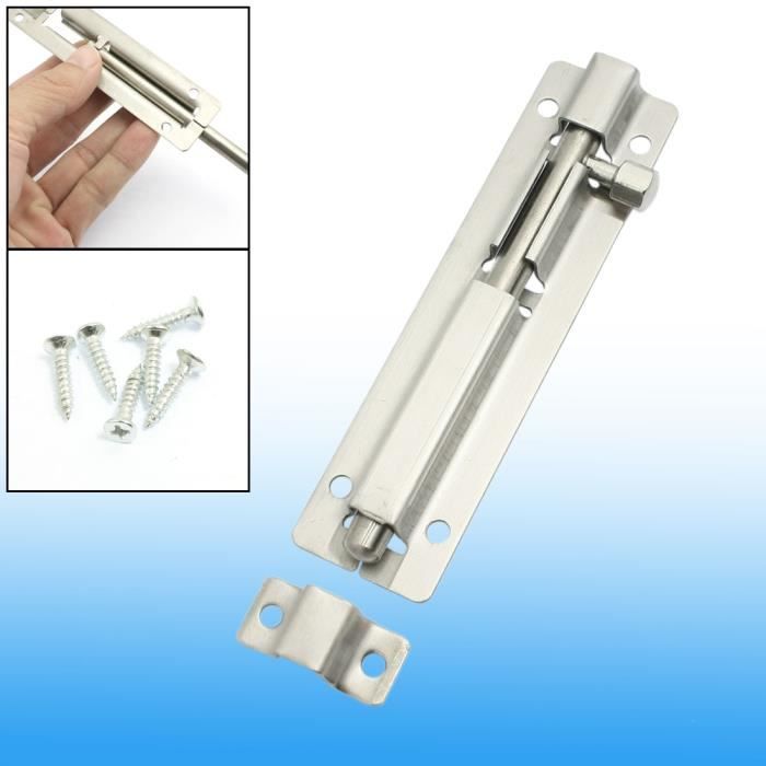 Boulon De Serrure Crochet Acier Inox Pour Porte Coulissante De Balcon - Neuf, Générique