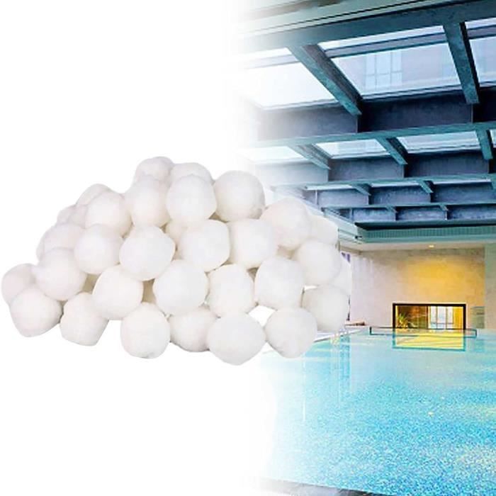 Balles Filtrantes Piscine DazSpirit 1300g - Remplacent 46kg De Sable, Réutilisables