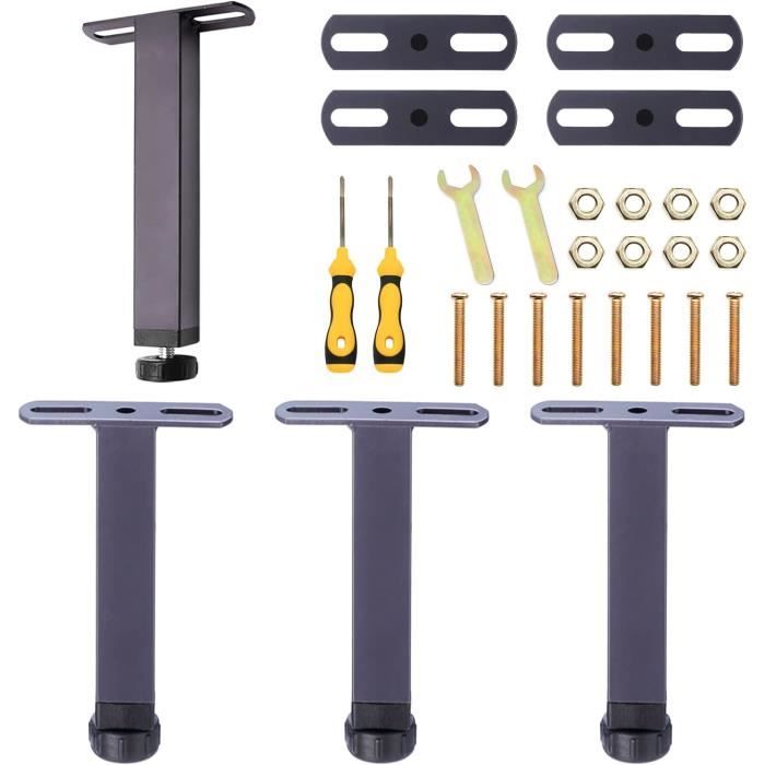 ZYNERY Lot De 4 Pieds Pour Sommier à Lattes, Pied 2026 Pas Cher - 1