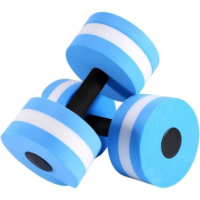 Paire D'haltères Aquatiques Hydro-Tone - Fitness En Piscine, Résistance, Jaunes