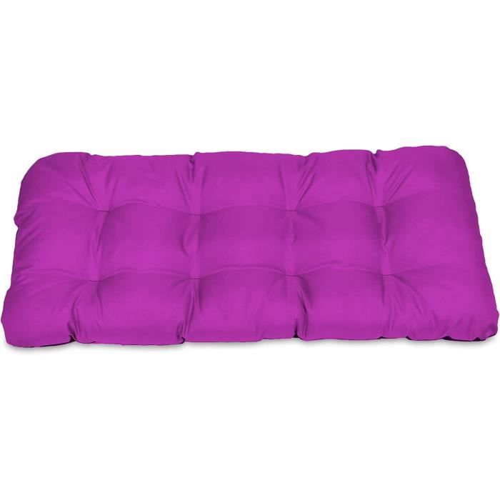 Ensemble Coussins De Jardin SuperKissen24 – Dossier 100x50 Cm, Appui 100x60 Cm, 2 Coussins Chaise Longue 48x96 Cm, Imperméable Bourgogne - 2