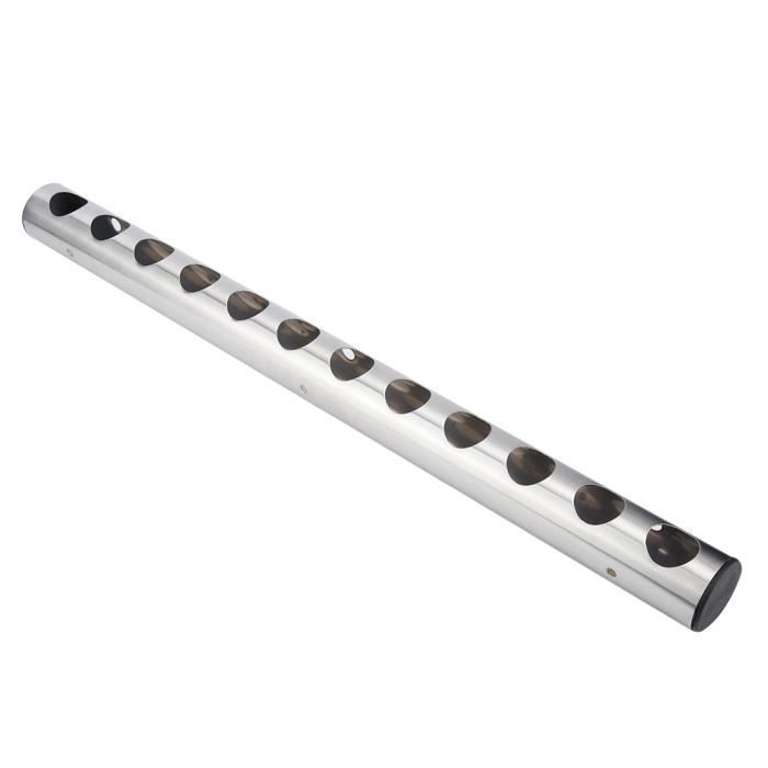 Casier à Vin ÉTagèRes à Vin Murales, Porte-Vin En Acier Inoxydable