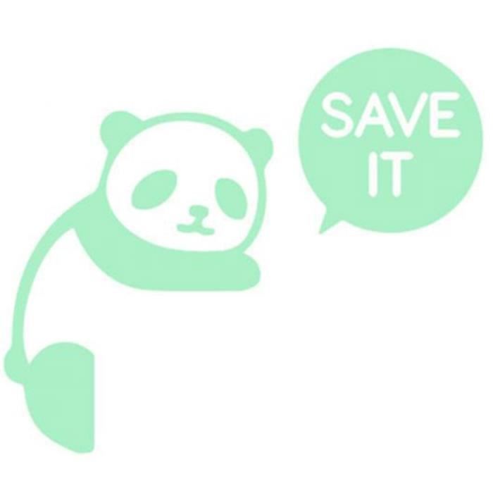 SOPOTUTU Sticker Mural Interrupteur Décoratif Motif Panda