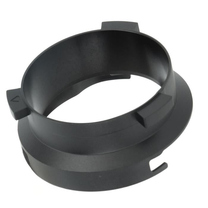 Adaptateur Filtre Objectif 67mm à 77mm - Anneau Aluminium Noir, Uxcell
