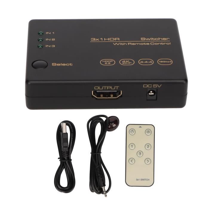 Commutateur USB C 8K 60Hz 2 En 1 Bi-Directionnel - Splitter HDMI Type C Avec Indicateur