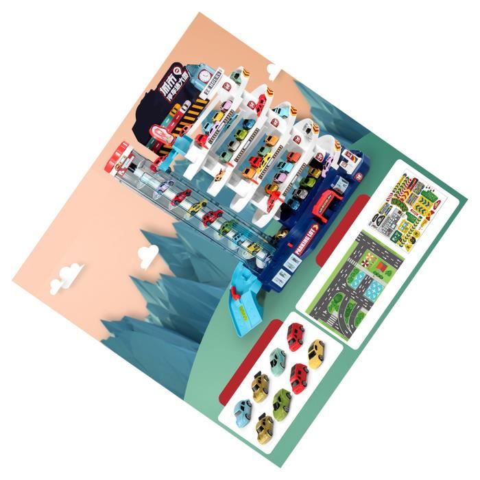 Jouet sur rails de voiture - VGEBY - Circuit Voiture Enfant Flexible - Blanc - Int?�rieur - Mixte 