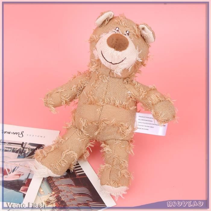 Comparer les prix de Jouet pour chien Peluche douce pour animaux de compagnie, dessin animé en forme d'ours, de animalerie jouet Jaune