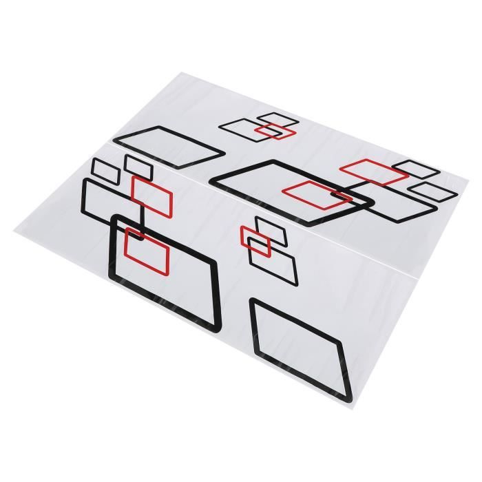 AMA SHOP Autocollant Profilé Masque Samurai Japonais Modèle 1 En PVC