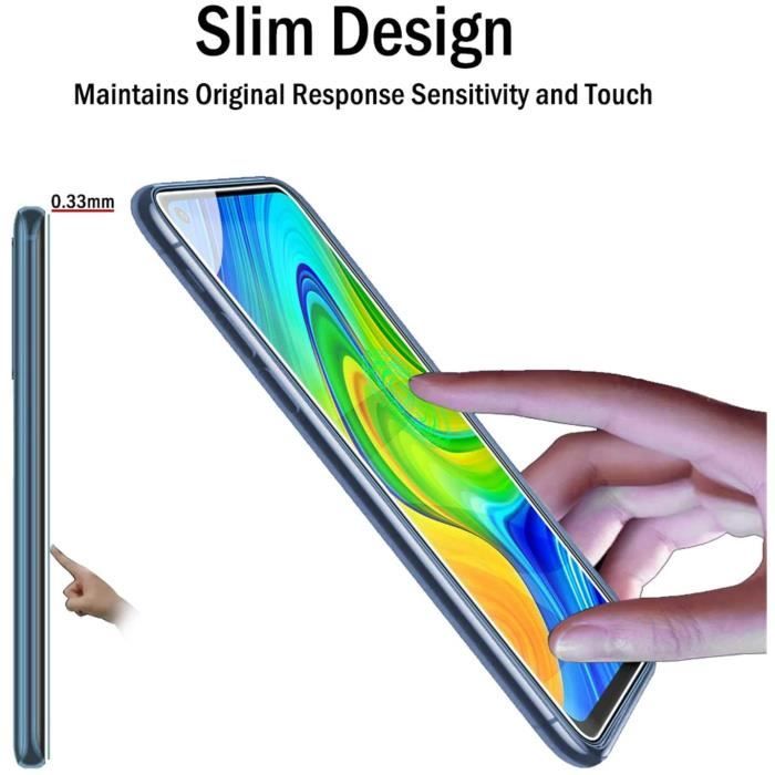 Film Protection écran Verre Trempé 9H Pour Xiaomi Redmi Note 9T - Transparent, Neuf Sous Blister