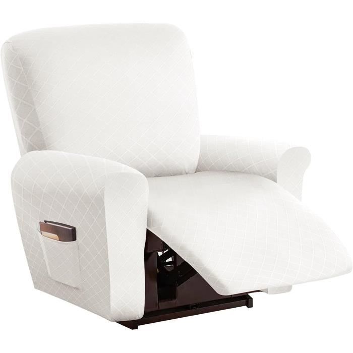 Elastique Canapé Relax Sofa Housse avec Poche 1Place Fauteuil Relax