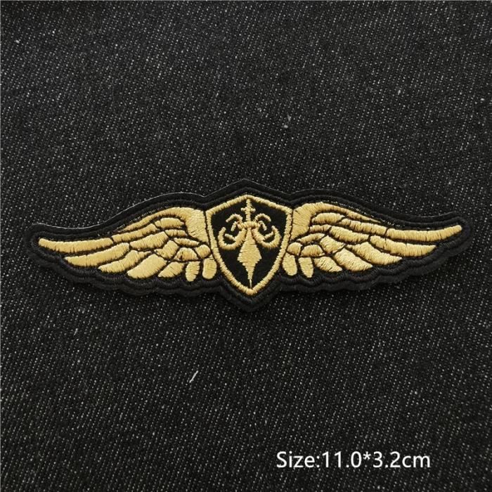 SALALIS Patchs De Broderie De Ballon De Football Patchs Brodés De