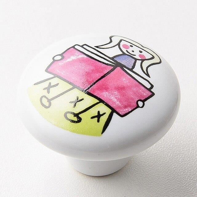 SANCHAKOU Lot De 6 Boutons De Meuble Étoiles Nuages - Poignées En Bois Pour Enfants, Tiroirs Et Armoires
