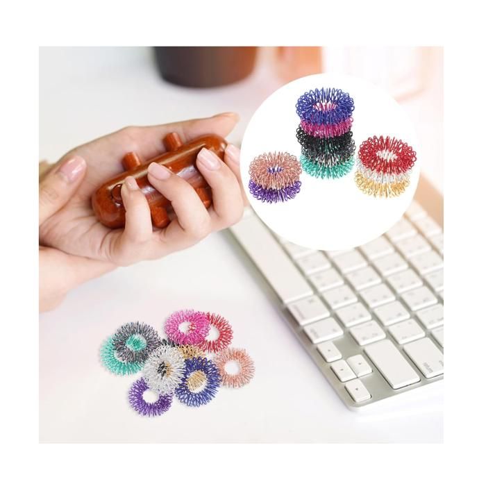 powerking Bague pour enfants, ensemble de bagues de bijoux pour filles