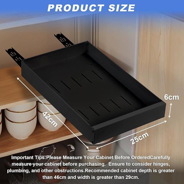 Kitchen Sliding Drawer, Kitchen Cupboard Drawer, Sliding Basket for ...