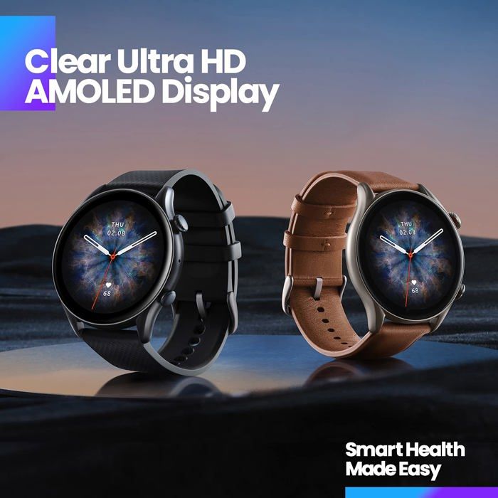 AMAZFIT GTR 3 Pro Montre connect e Noir Cdiscount T l phonie