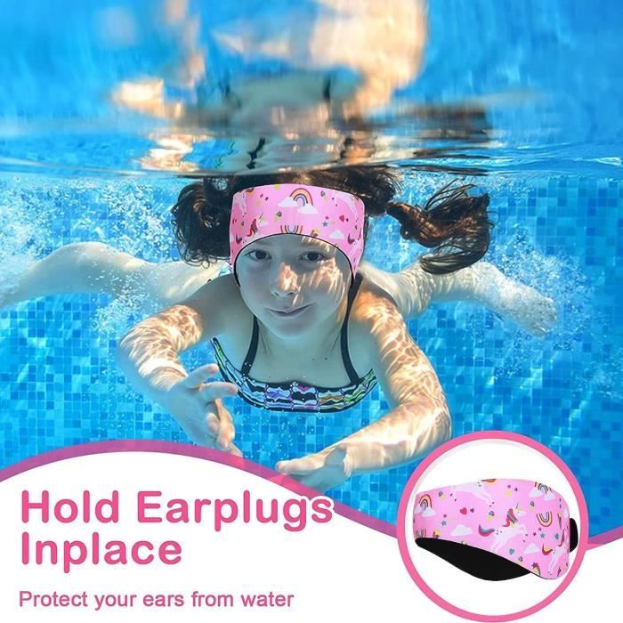 Bandeau d'oreilles protection auriculaire bain et sport