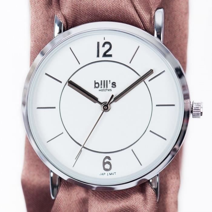 Montre bracelet hotsell satin