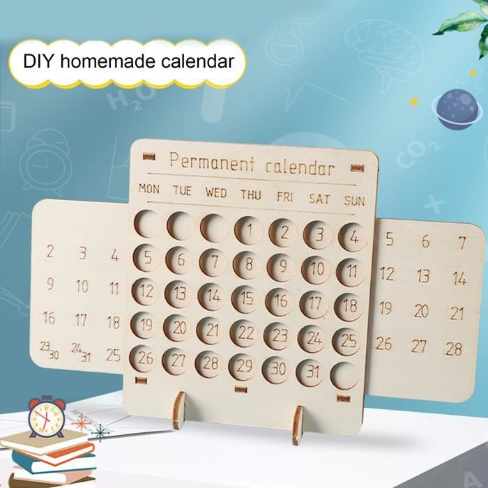 Kit Kaléidoscope DIY En Bois Octogone – Jouet Éducatif Créatif