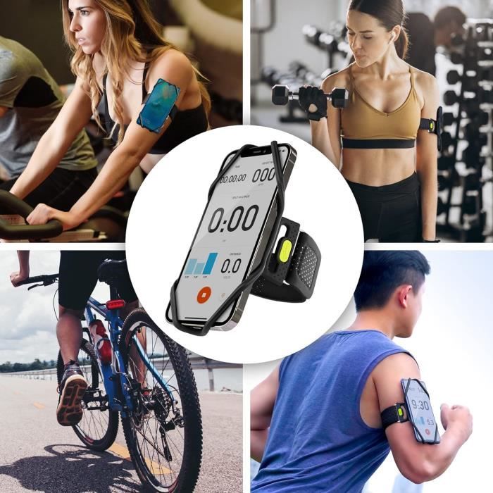 Bone Brassard Telephone Sport Run Tie 2 Porte Telephone Running Brassard Smartphone Support telephone Apple iPhone 13 12 11 Pro Cdiscount Sport