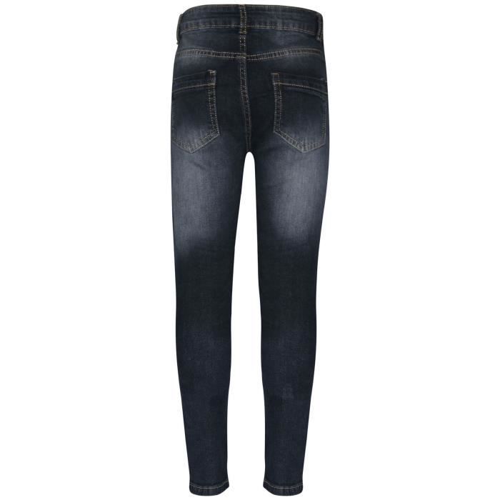 Pantalon En Jean Pour Filles Avec Lettres Imprimées En Dessin Animé | Mode En Ligne | SHEIN ANCE