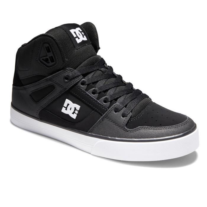 Chaussures montantes pour homme DC Shoes Pure wc adys400043 Noir Lacets Textile Plat
