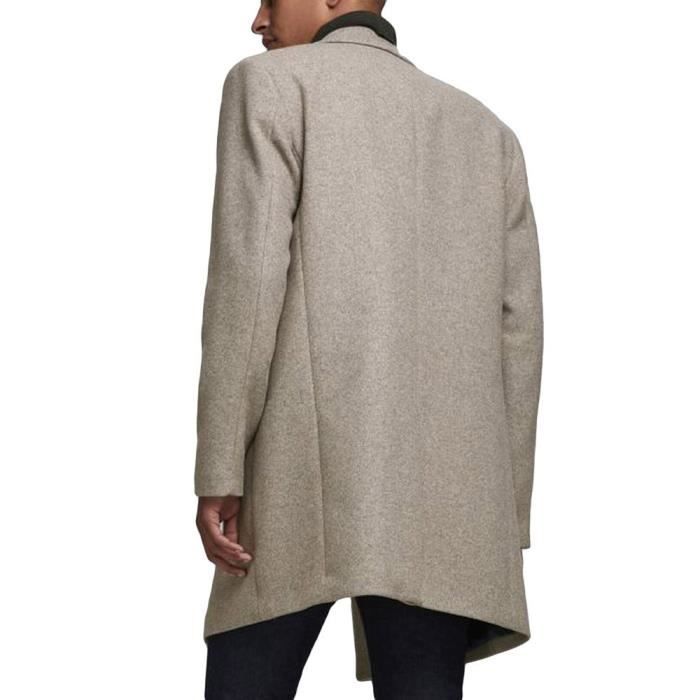 Manteau Greige Homme Jack Jones Morten Beige Cdiscount Pret a Porter
