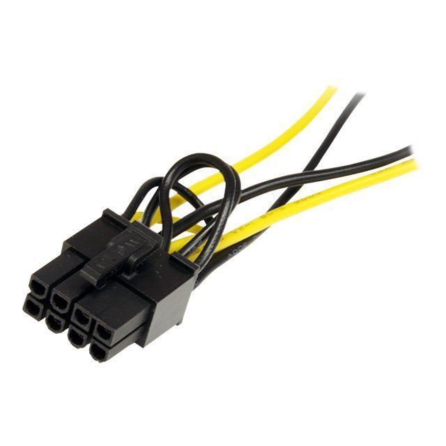 câble de rallonge d'alimentation pour carte vidéo PCIe 8 broches mâle vers 8 broches femelle