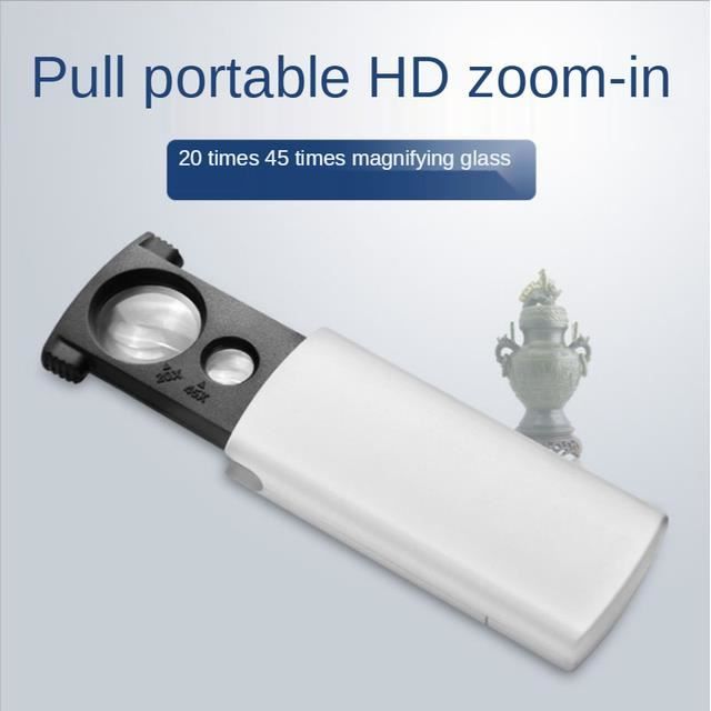 Loupe Optique YWEI 20X 45X21mm 9mm Bijoux à Fort Grossissement — free download