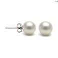 Boucles d'oreilles Perles  en argent 925  style  Elégant et charmant-2