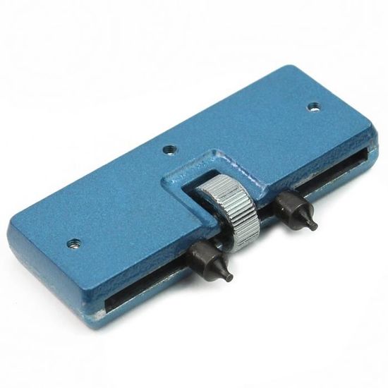 Extracteur De Verre De Montre - Outil Professionnel Pour Retirer Le Verre Rond - Bleu, Compatible Jusqu'à 40 Mm
