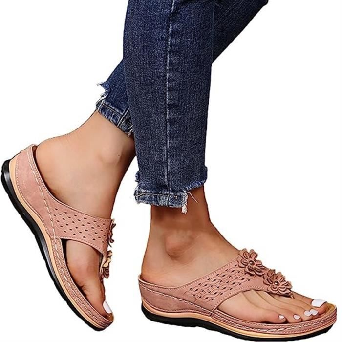 Claquette clearance fleur femme