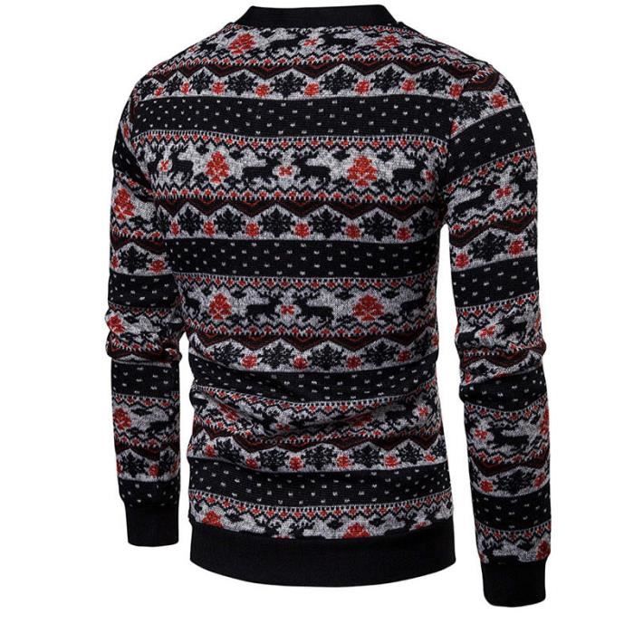 Pull homme de Marque Col en V Pull Fauve paissir Pull de couleur