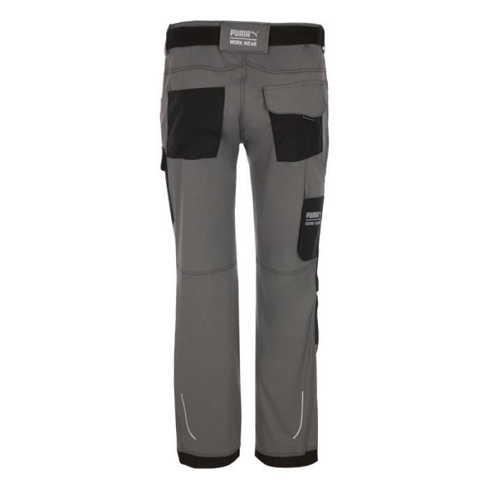 Puma Pantalon de travail homme impermeable a l eau Gris noir Cdiscount Pret a Porter